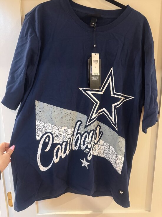 Anthropologie Tops - Dallas Cowboys T-Shirt | AnthropologiexThe Wild Collective | Size M | NWT